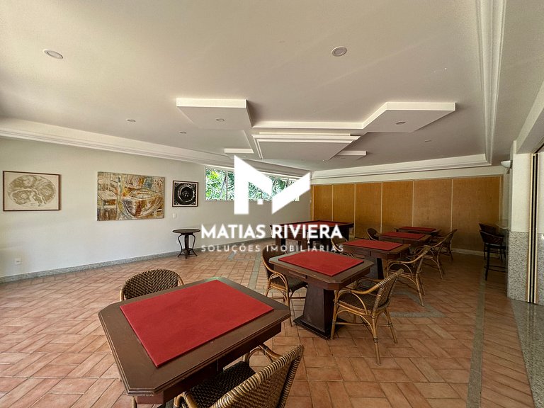 Cobertura Riviera em Condomínio Clube 80m da Praia
