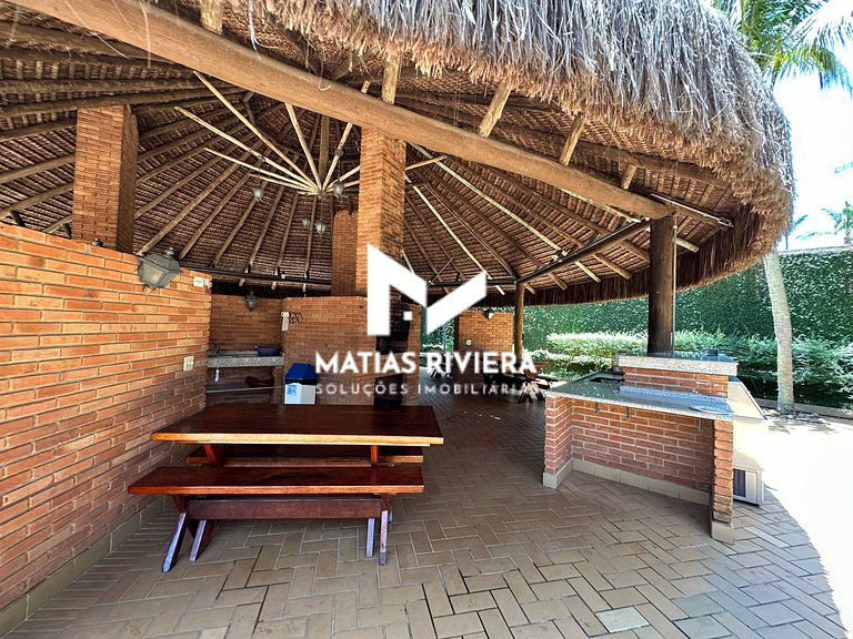 Cobertura Riviera em Condomínio Clube 80m da Praia