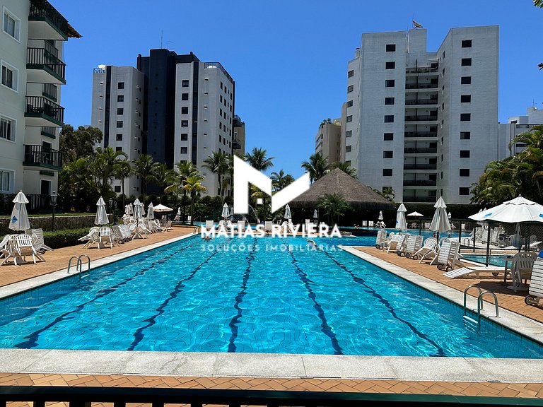 Cobertura Riviera em Condomínio Clube 80m da Praia