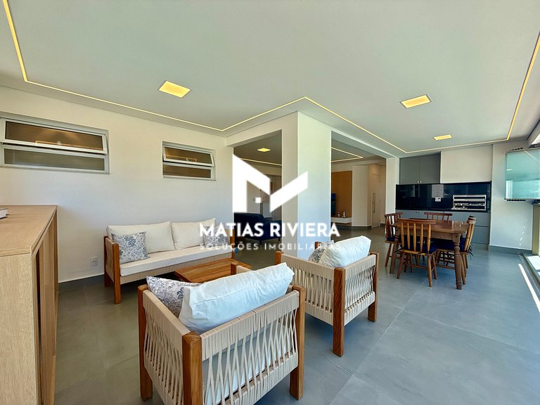 Apto Vista Mar Riviera de São Lourenço