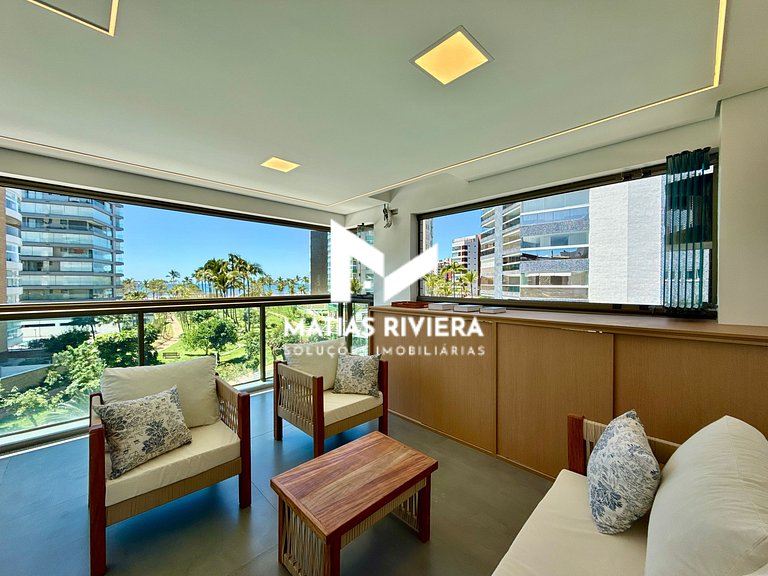 Apto Vista Mar Riviera de São Lourenço