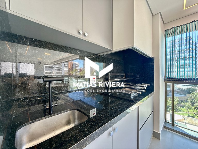 Apto Vista Mar Riviera de São Lourenço