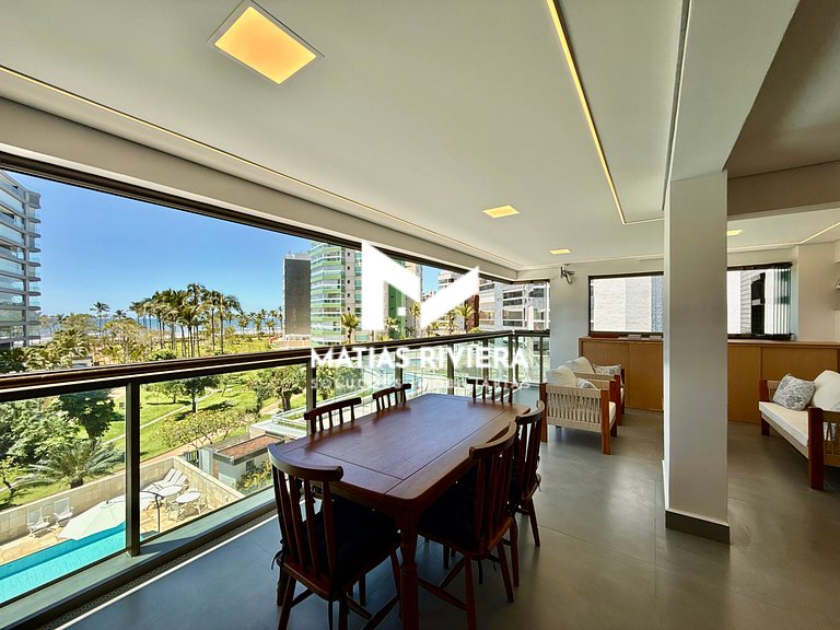 Apto Vista Mar Riviera de São Lourenço